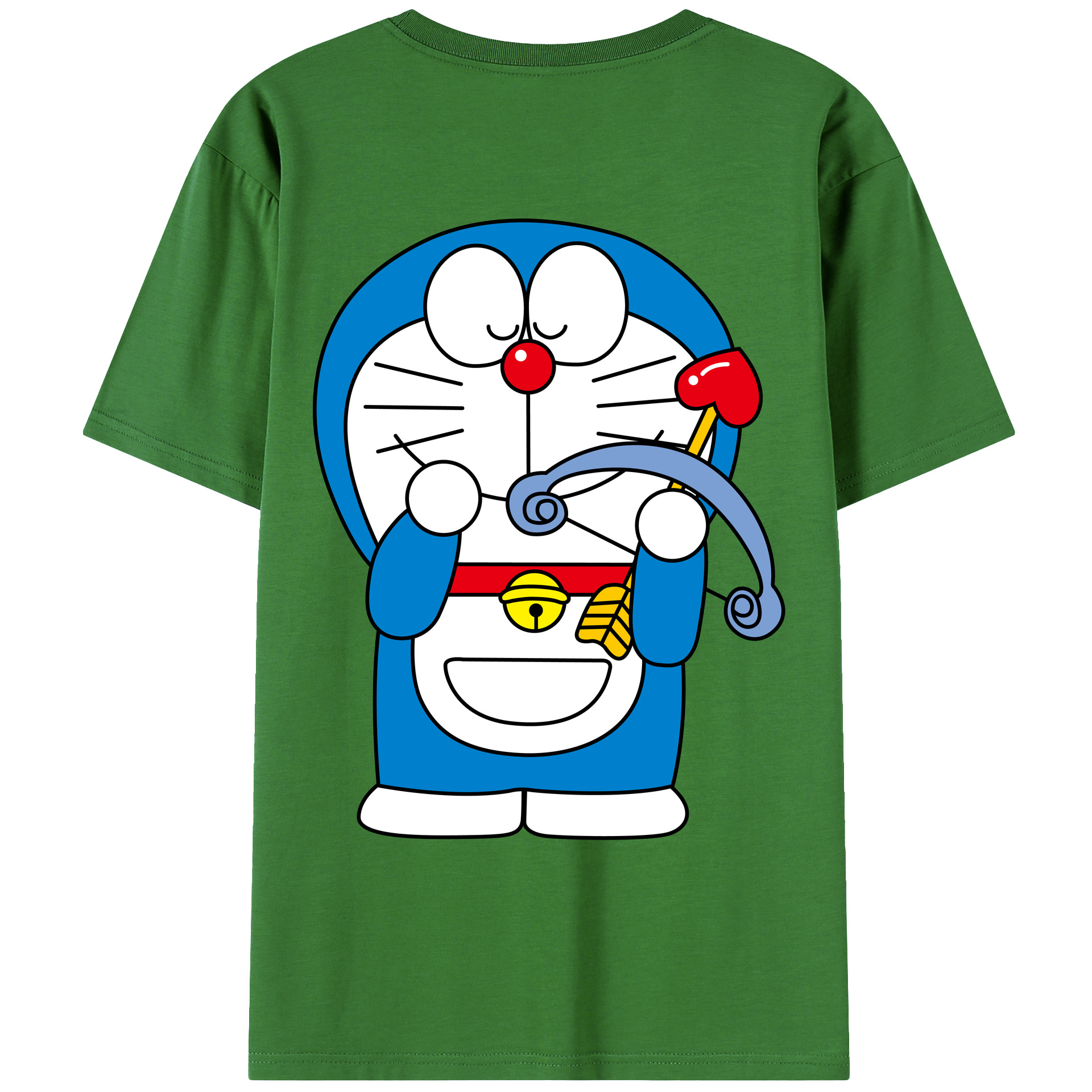（画像用） ドラえもん Doraemon レディース半袖Tシャツ(バックプリント)